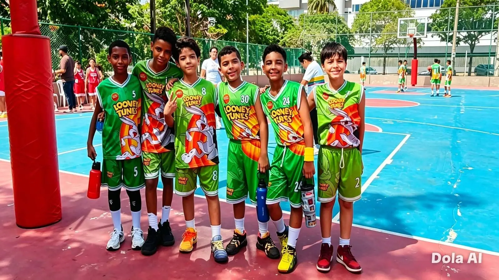 Jugadores del club en un torneo