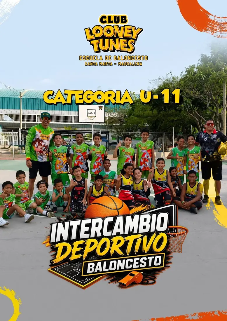 Categoría U-11 en intercambio deportivo