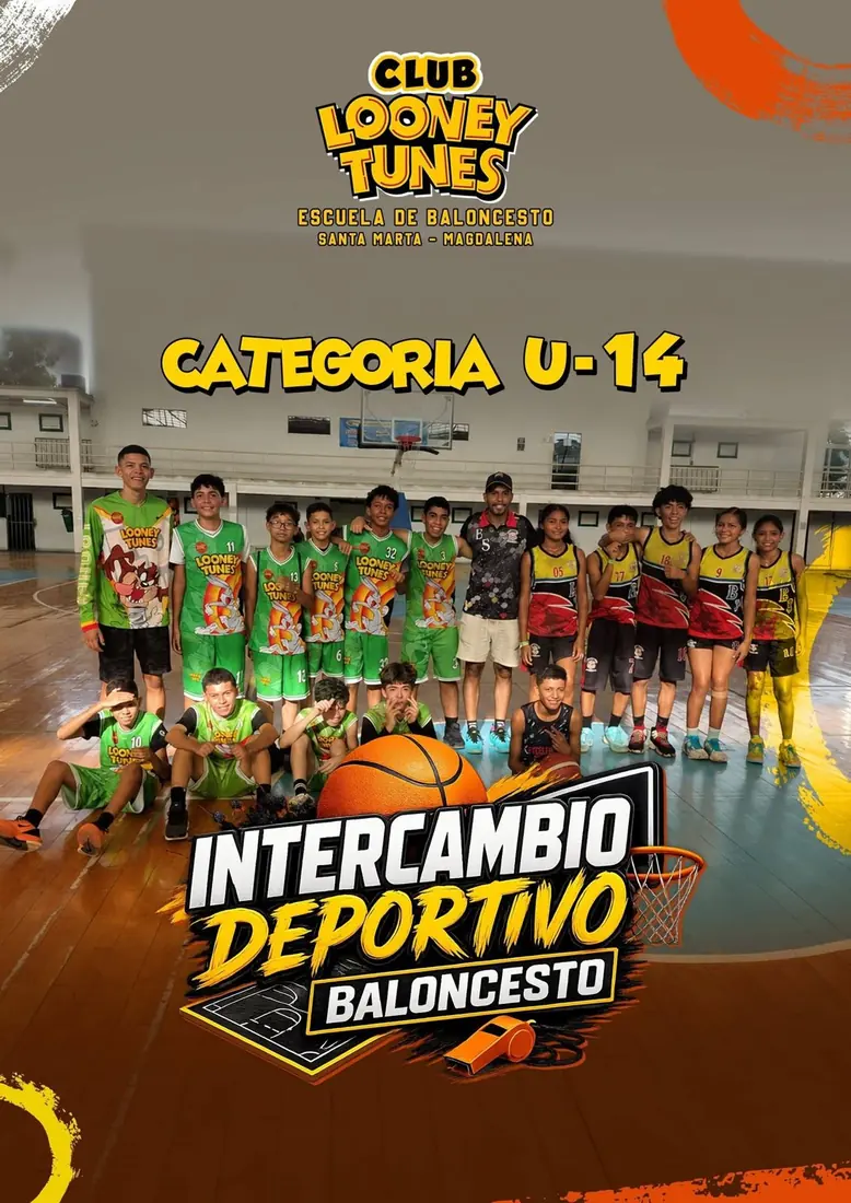 Categoría U-14 en intercambio deportivo